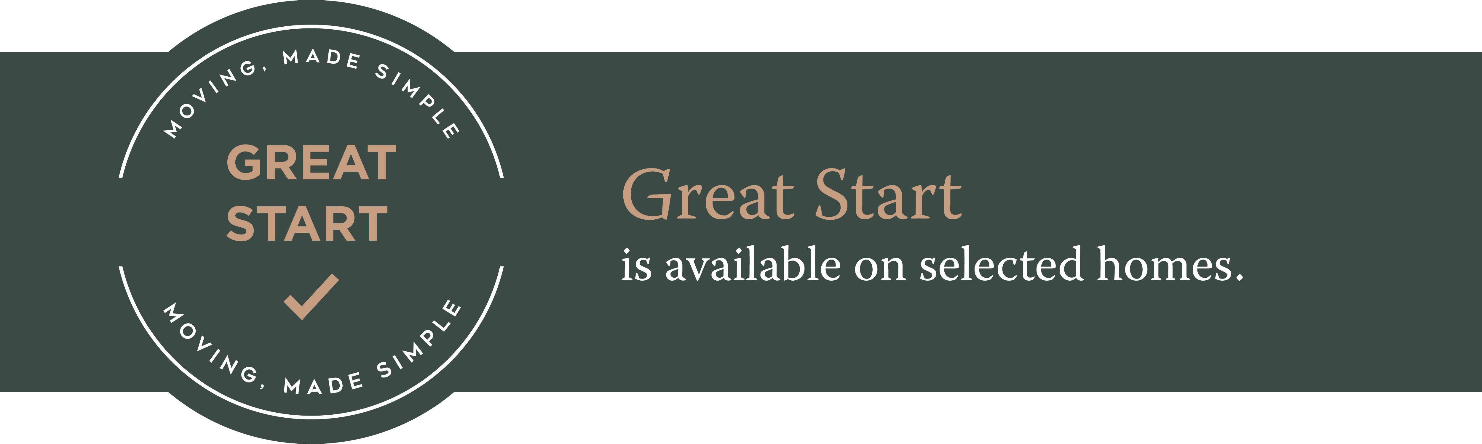 Great start banner