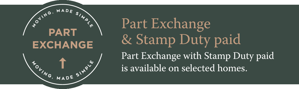 Part Exchange and Stamp Duty Paid Banner